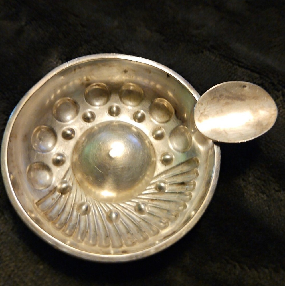 Vintage Silver Plate Wine Tasting Cup