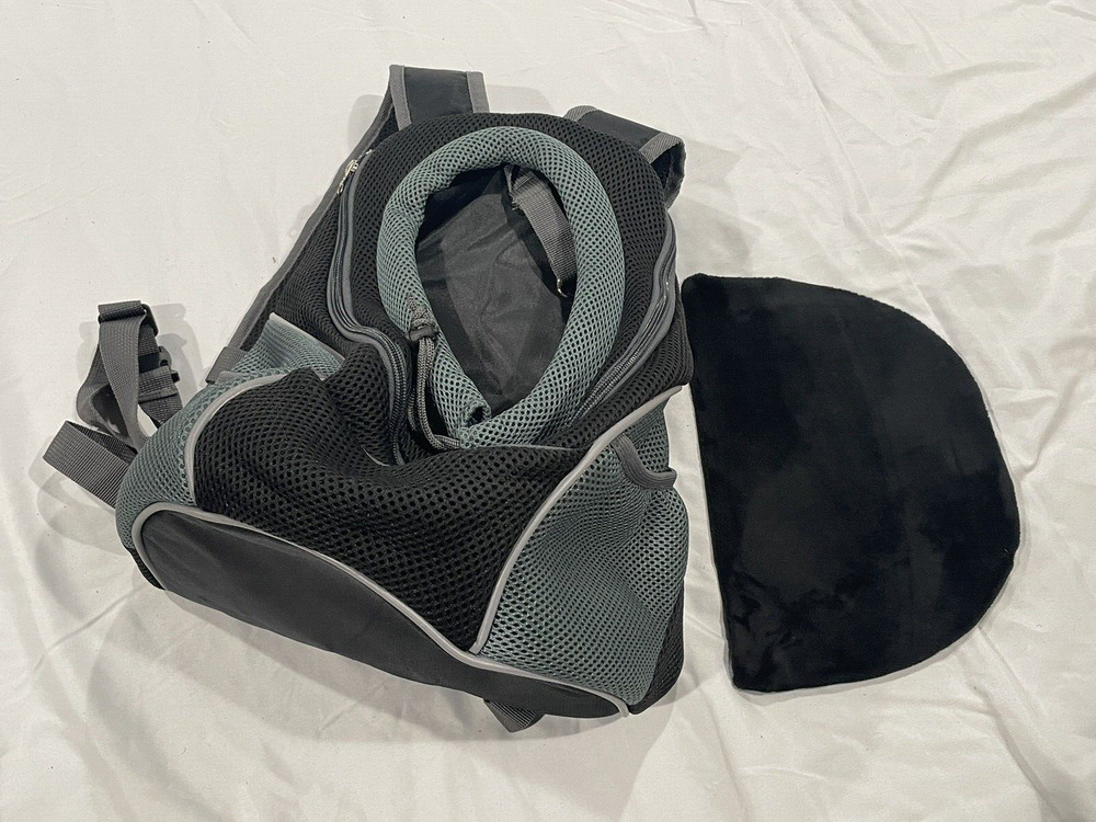 Pet Dog Carrier Backpack Adjustable Straps Front and Back Carrier small