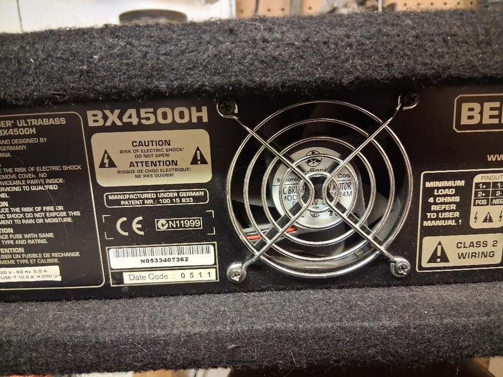Behringer BX4500H Ultrabass Head