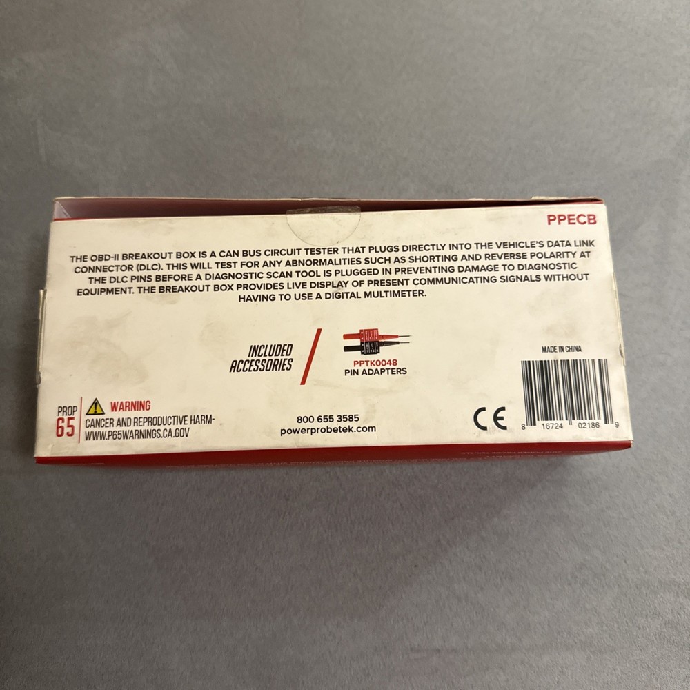 Power Probe OBD-II Breakout Box - PPECB