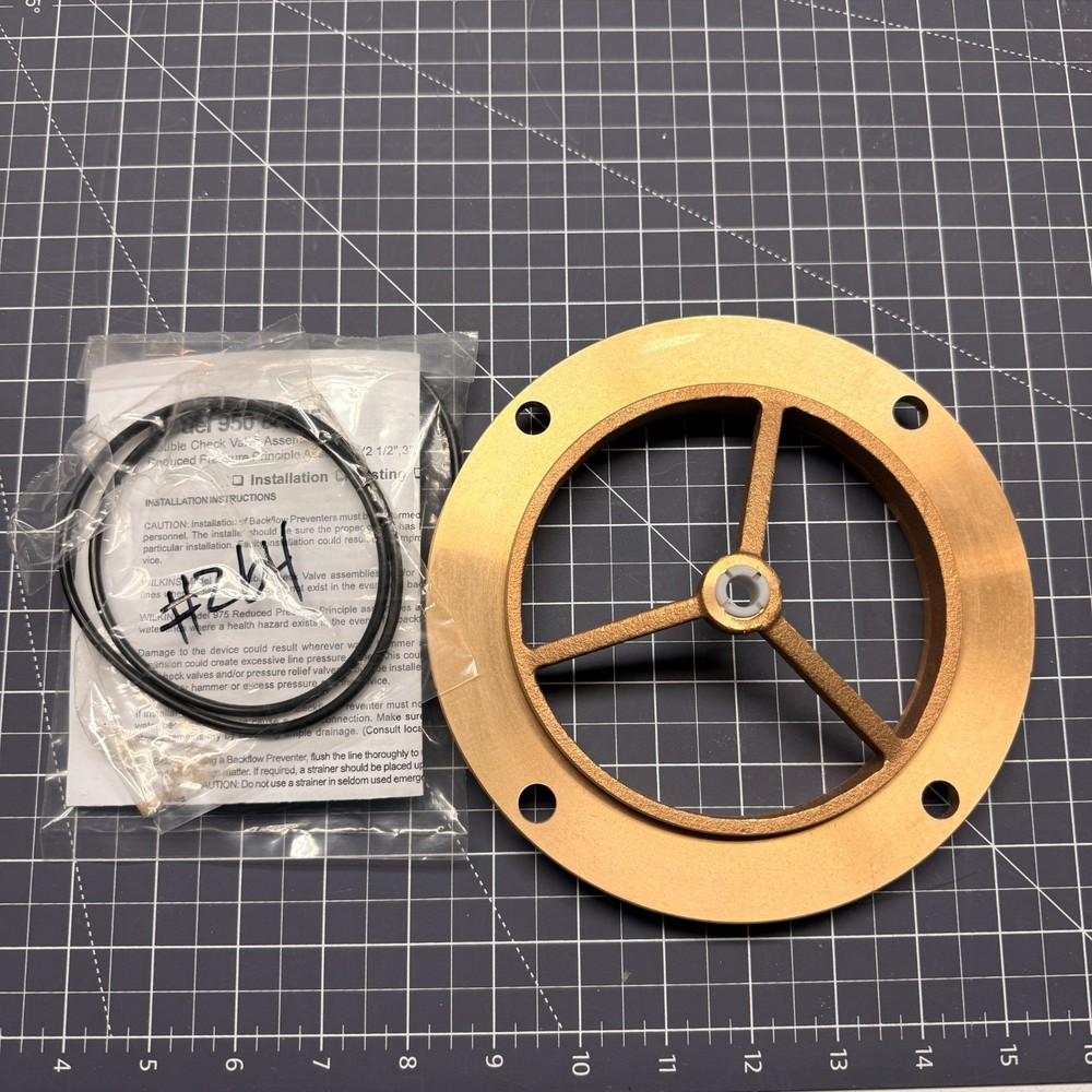 Wilkins 4" 950/975 Brass Seat Kit