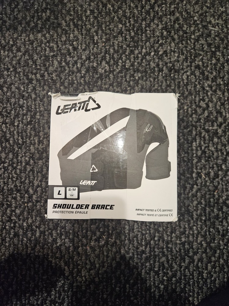 Leatt Left Shoulder Brace (Black, S/M)