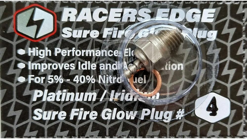 Racers Edge Sure Fire Glow Plug Medium Cold #4 SF4