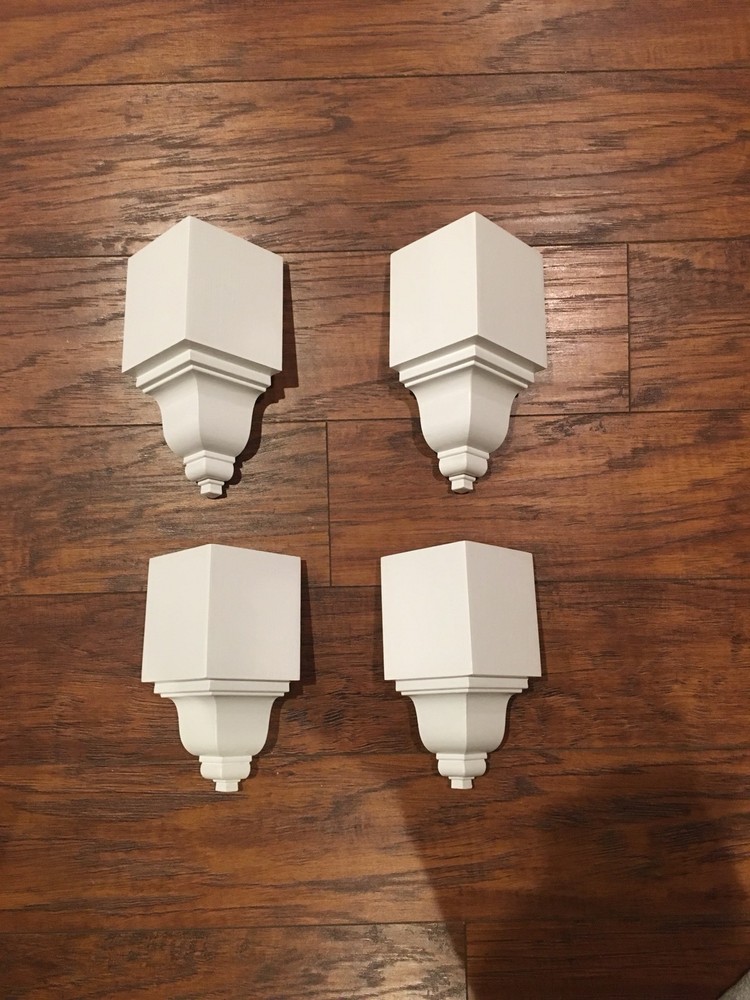 Crown Molding Corners For 4” Crown Transition 4-pack