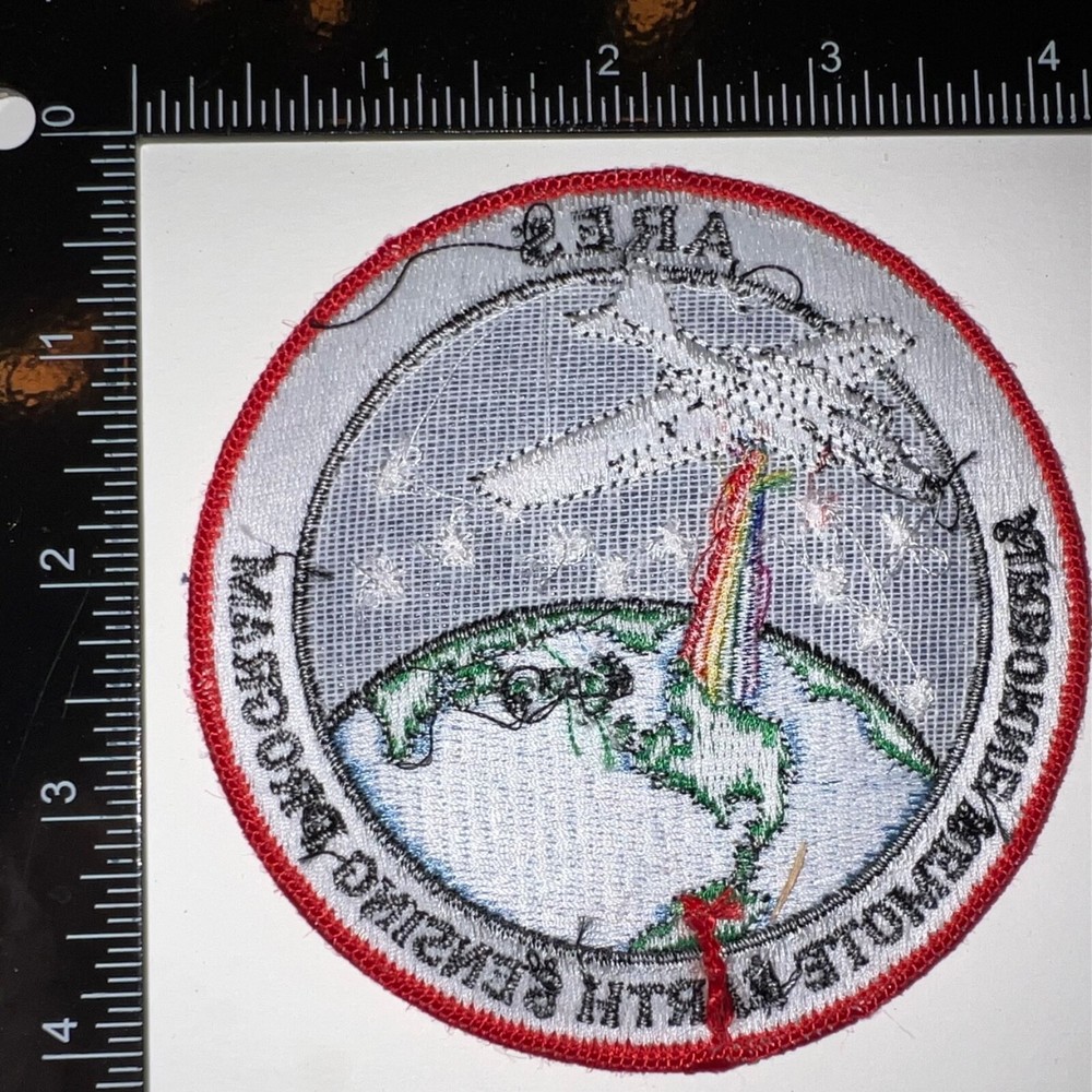 Cold War NASA ARES Airborne Remote Earth Sensing Program Patch