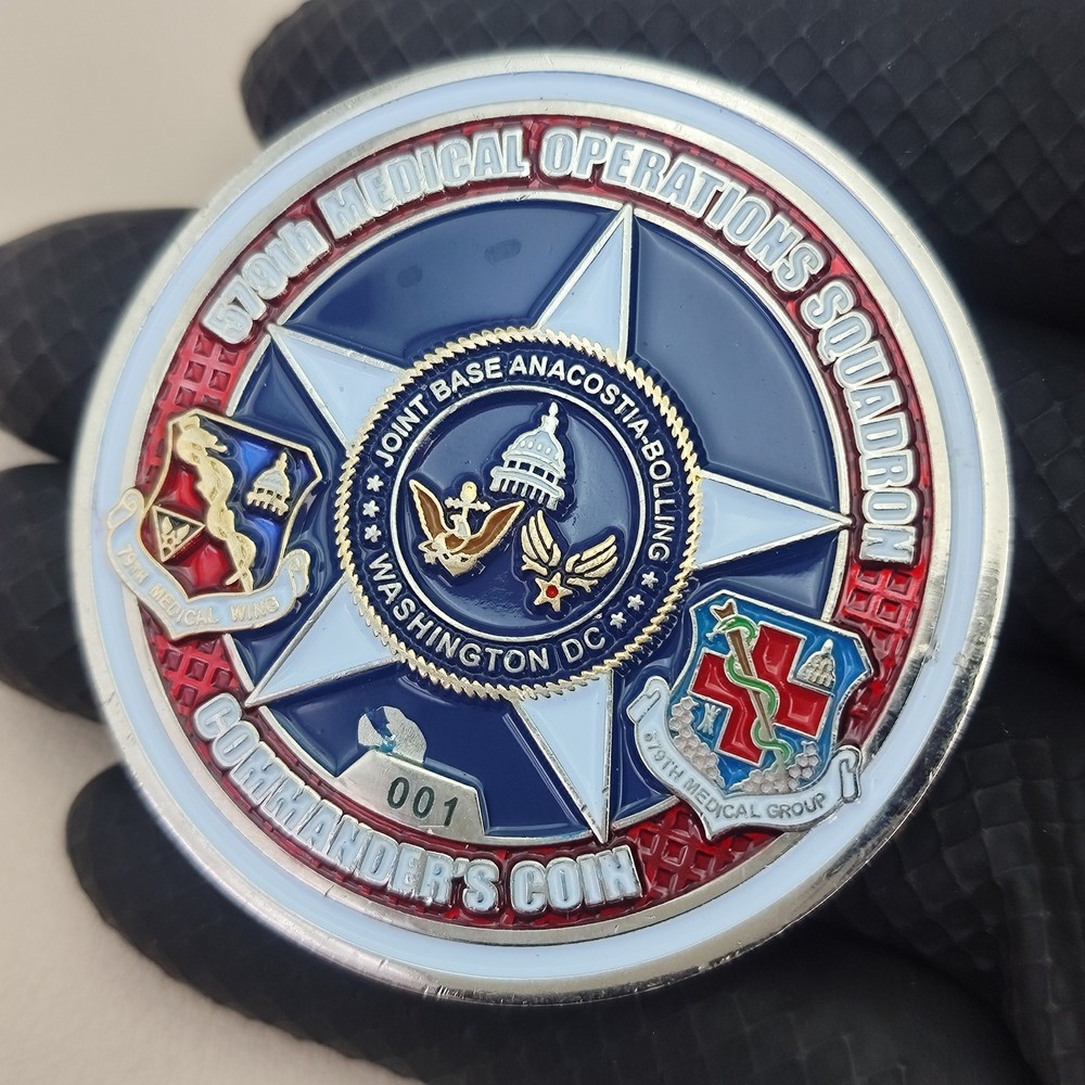 USAF 579th Meoigal Operatons Squadron Commander