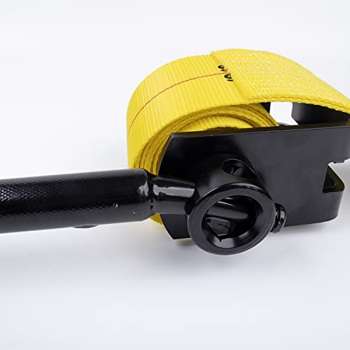 Winch Bar Combination Winch Bars with Square Head for 2 Pack Black & Yellow