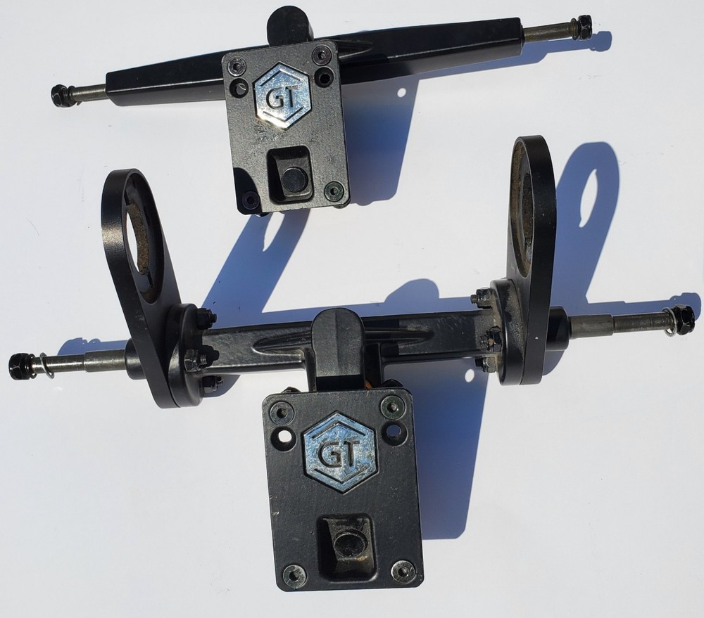 evolve GT skateboard rear and front trucks plus motor mount....