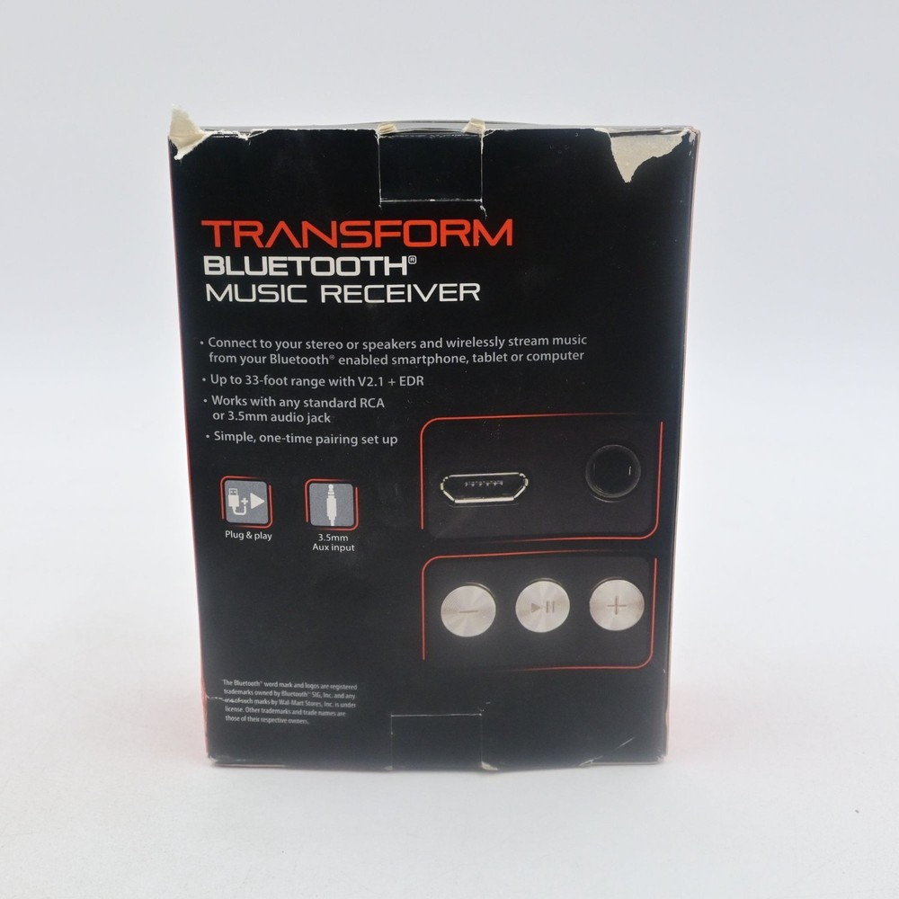 Blackweb BWA15AV163 Bluetooth Music Receiver