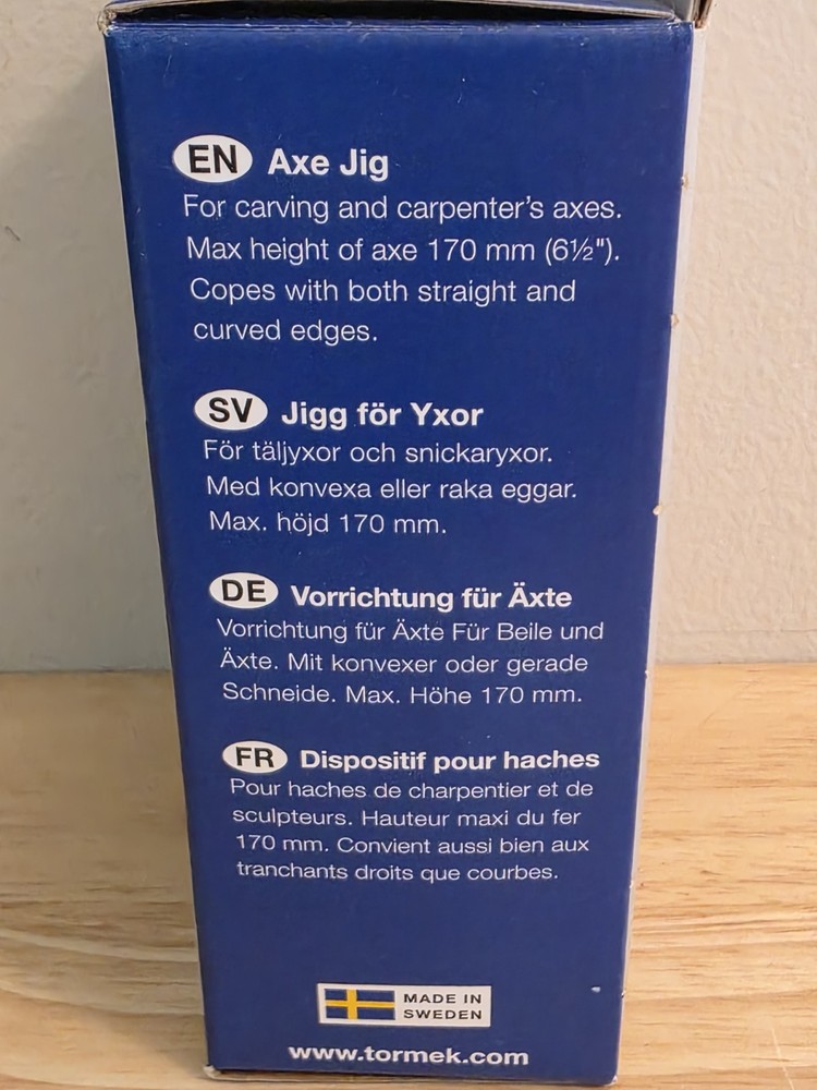 Tormek SVA-170 Axe Jig