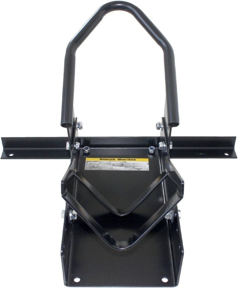 Standard Motorcycle Wheel Chock with Pivoting Cradle