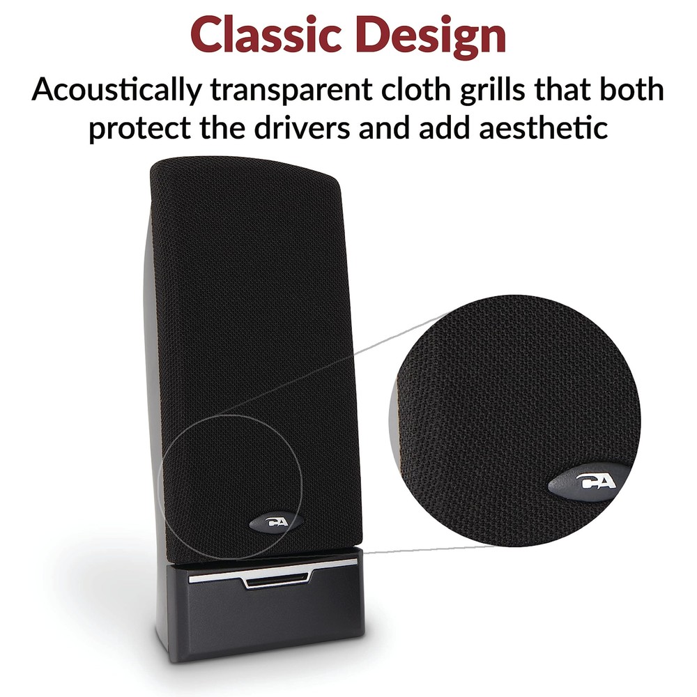 Cyber Acoustics CA-2014 multimedia desktop computer speakers