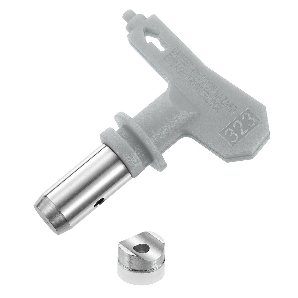Reversible Spray Tips for Airless Sprayer 323 Paint Spray Nozzle, Gray