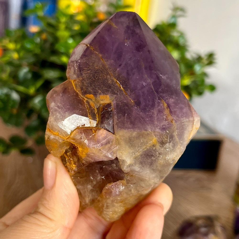 336g Natural Amethyst geode quartz clustercrystal specimen Healing