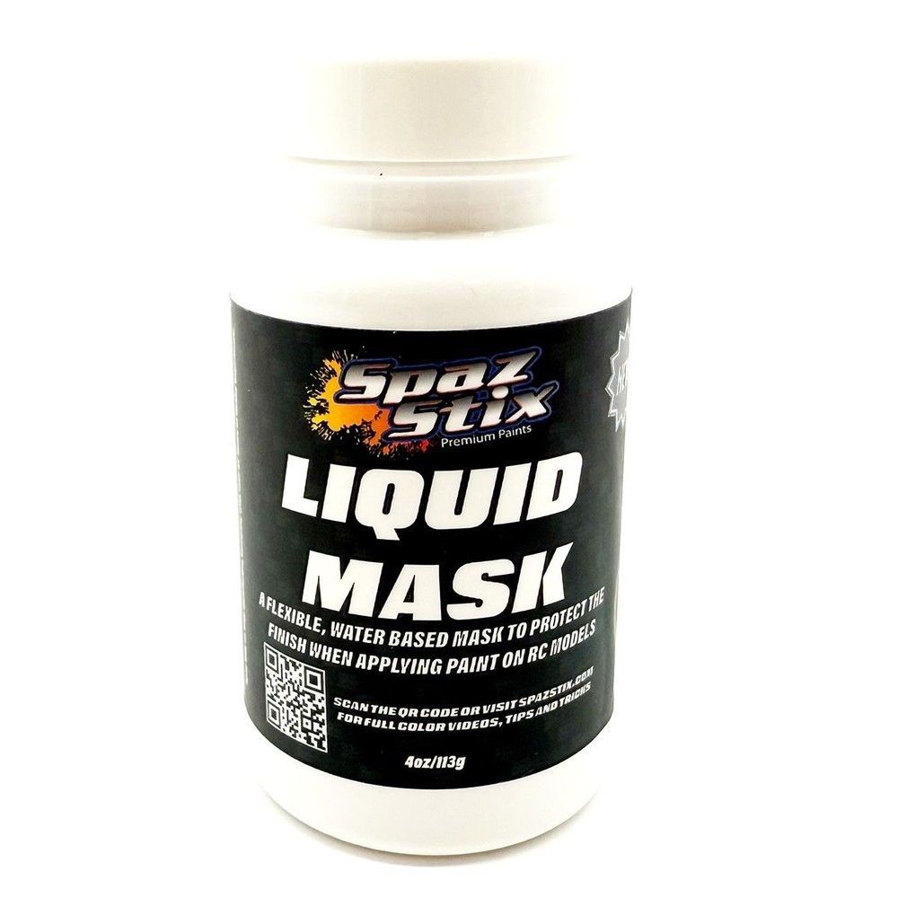 Spaz Stix - Water Based Liquid Mask V2, 4oz