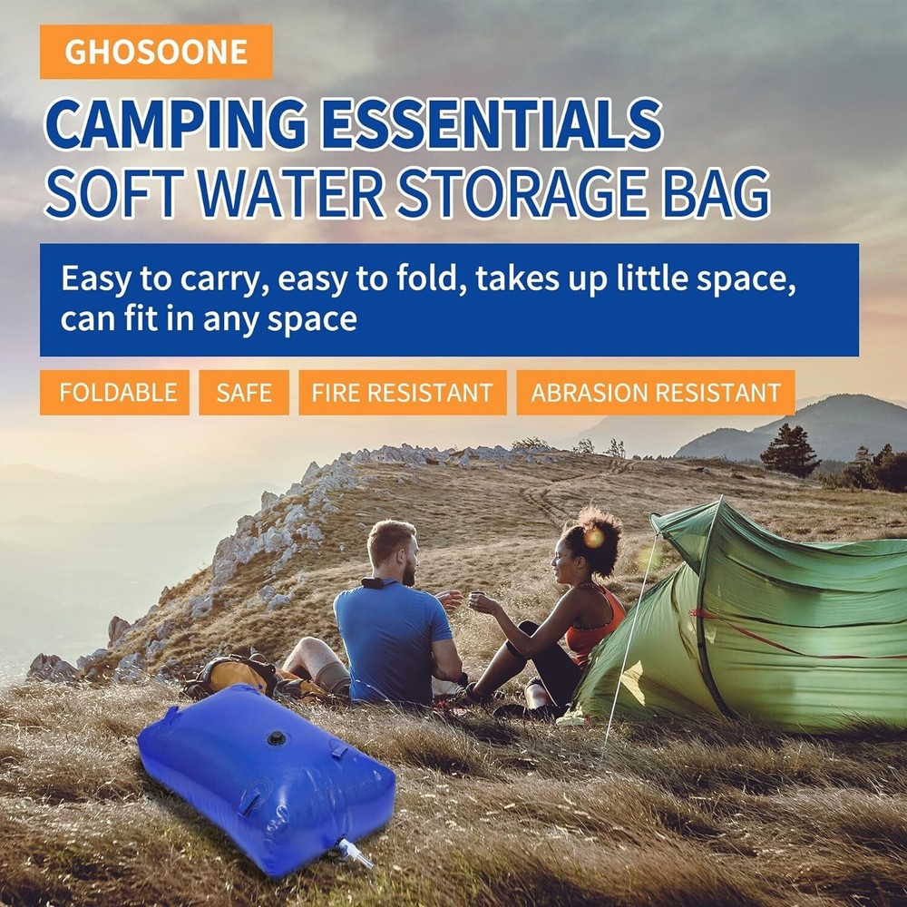 Versatile 200Gal/760L Water Storage Bladder - Durable PVC-Coated Material