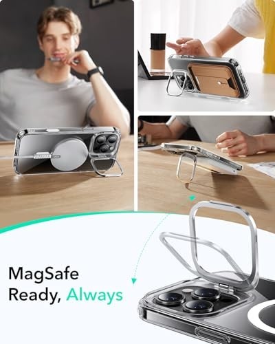 ESR for iPhone 16 Pro Case, Camera Control Button Compatible with MagSafe, Milit