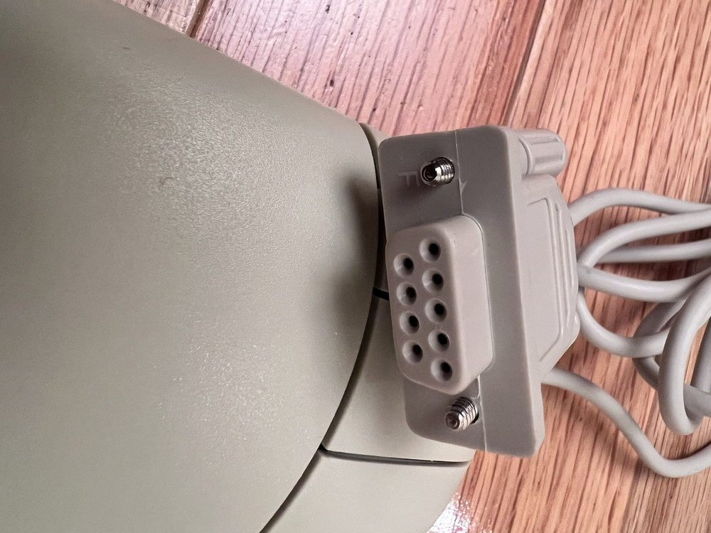 VINTAGE PC ACCESSORIES SERIAL MOUSE UNTESTED.