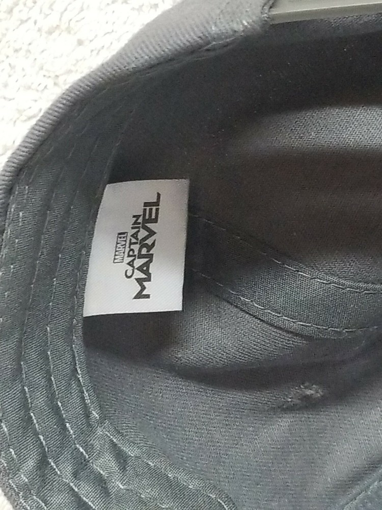Marvel Comics Captain Marvel Baseball Cap/Hat Snap Back One Sz Fits Most *NWOT*