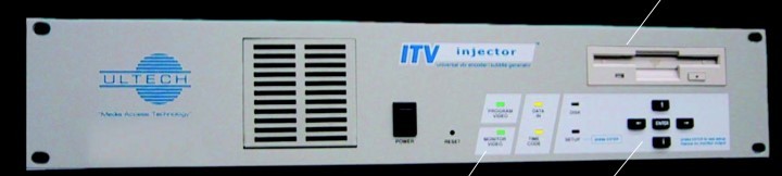 Ultech ITV Injector - SD Universal VBI Encoder / Subtitle Generator / DV-2000