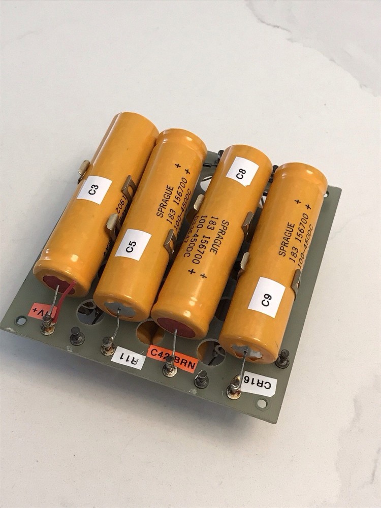 COLLINS 30L-1 AMPLIFIER POWER SUPPLY CAPACITOR MODULE