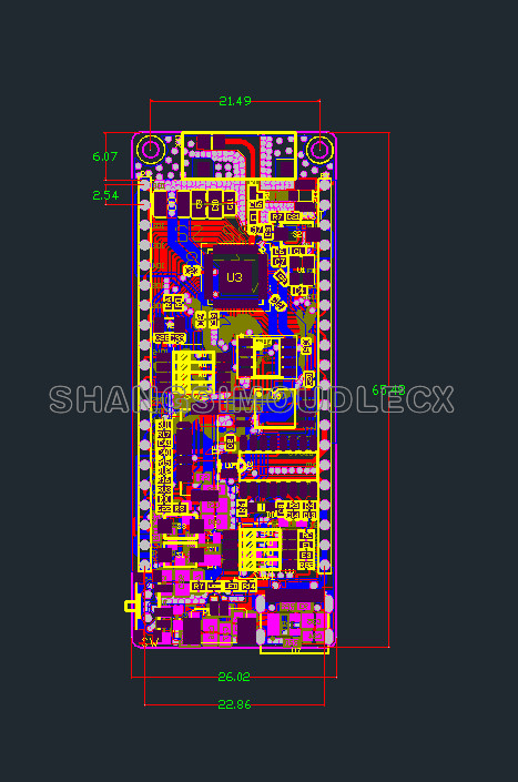 ESP32 1.14 Inch LCD Display WIFI Wireless Module TF Card Development Board