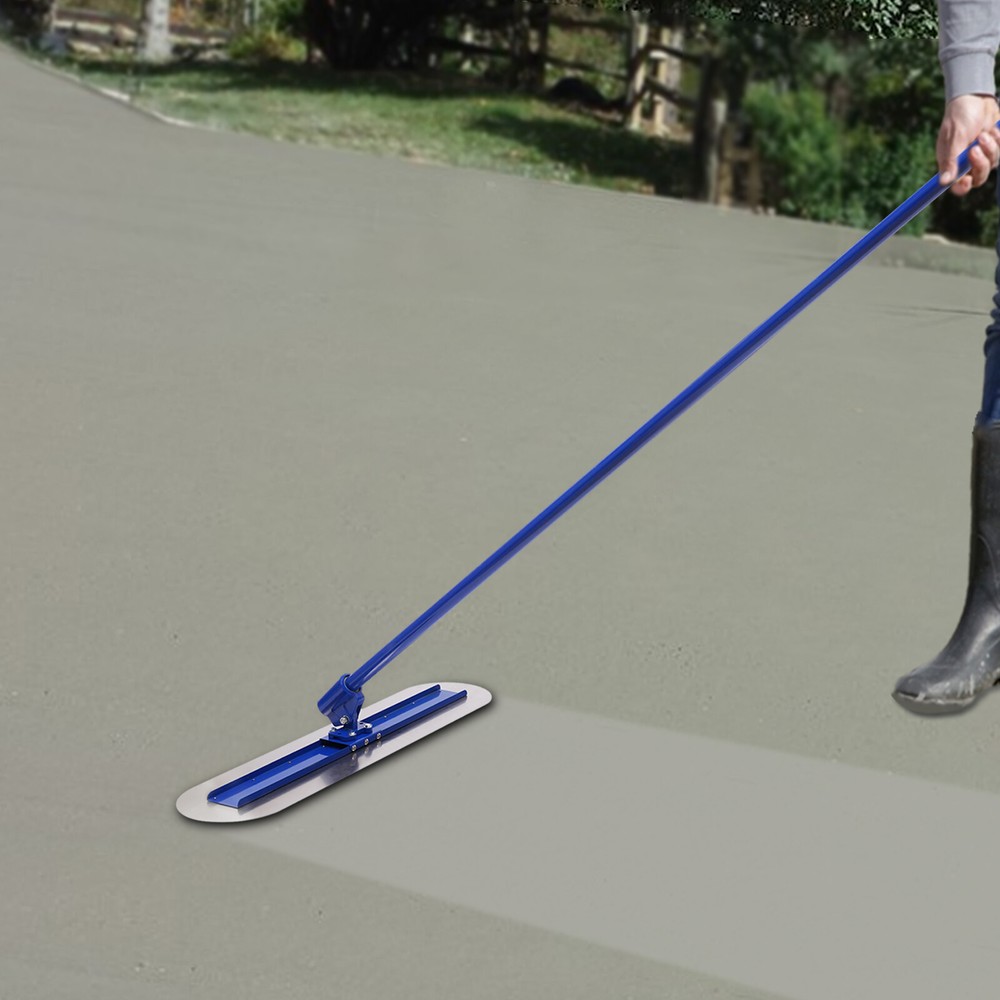 Bull Float Concrete Float 48 x 12 Concrete Tool Trowel 3 Handle 1.8M Finish Tool