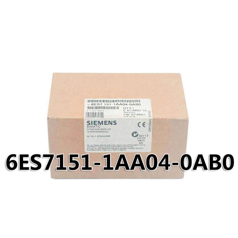 New Siemens 6ES7 151-1AA04-0AB0 6ES7151-1AA04-0AB0 DP INTERFACE MODULE IM151-1