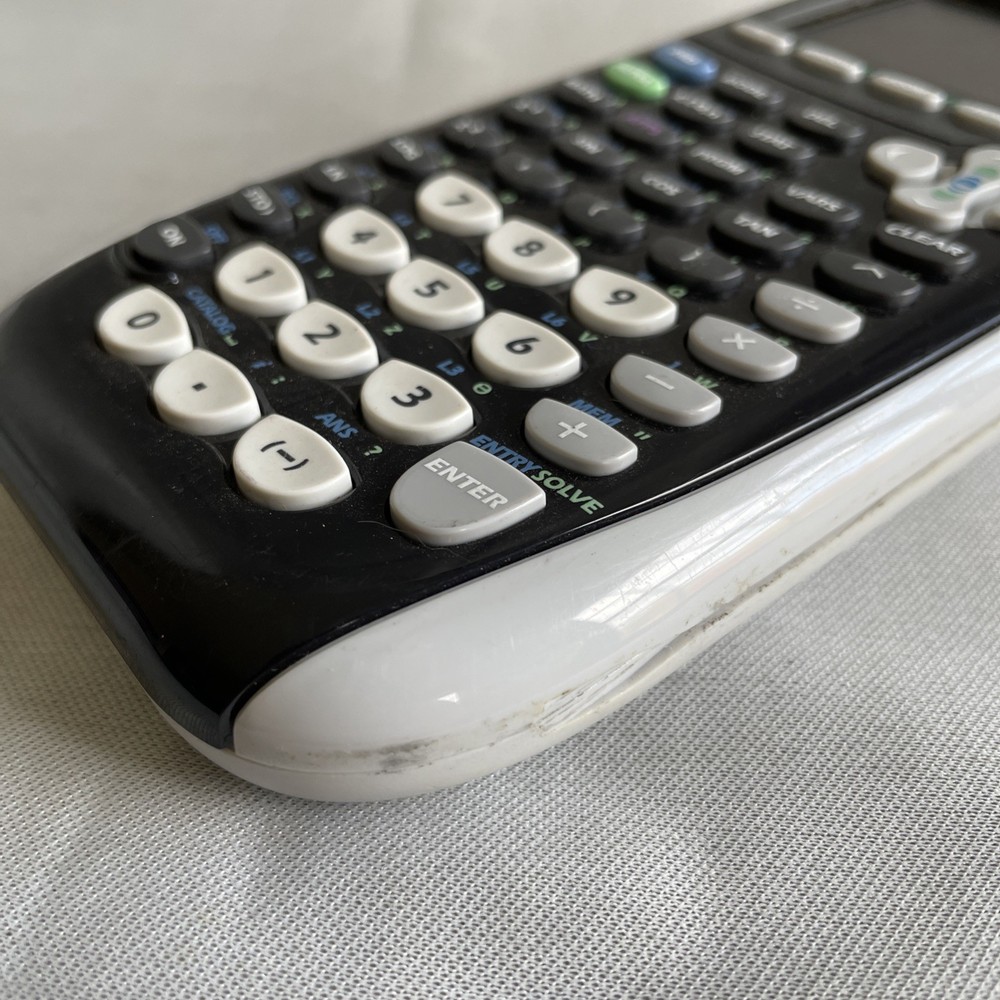 Texas Instruments TI-84 Plus Silver Edition Graphing Calculator pre-owned