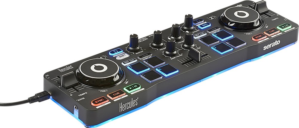 Hercules DJControl Starlight Ultra Portable Compact DJ Controller
