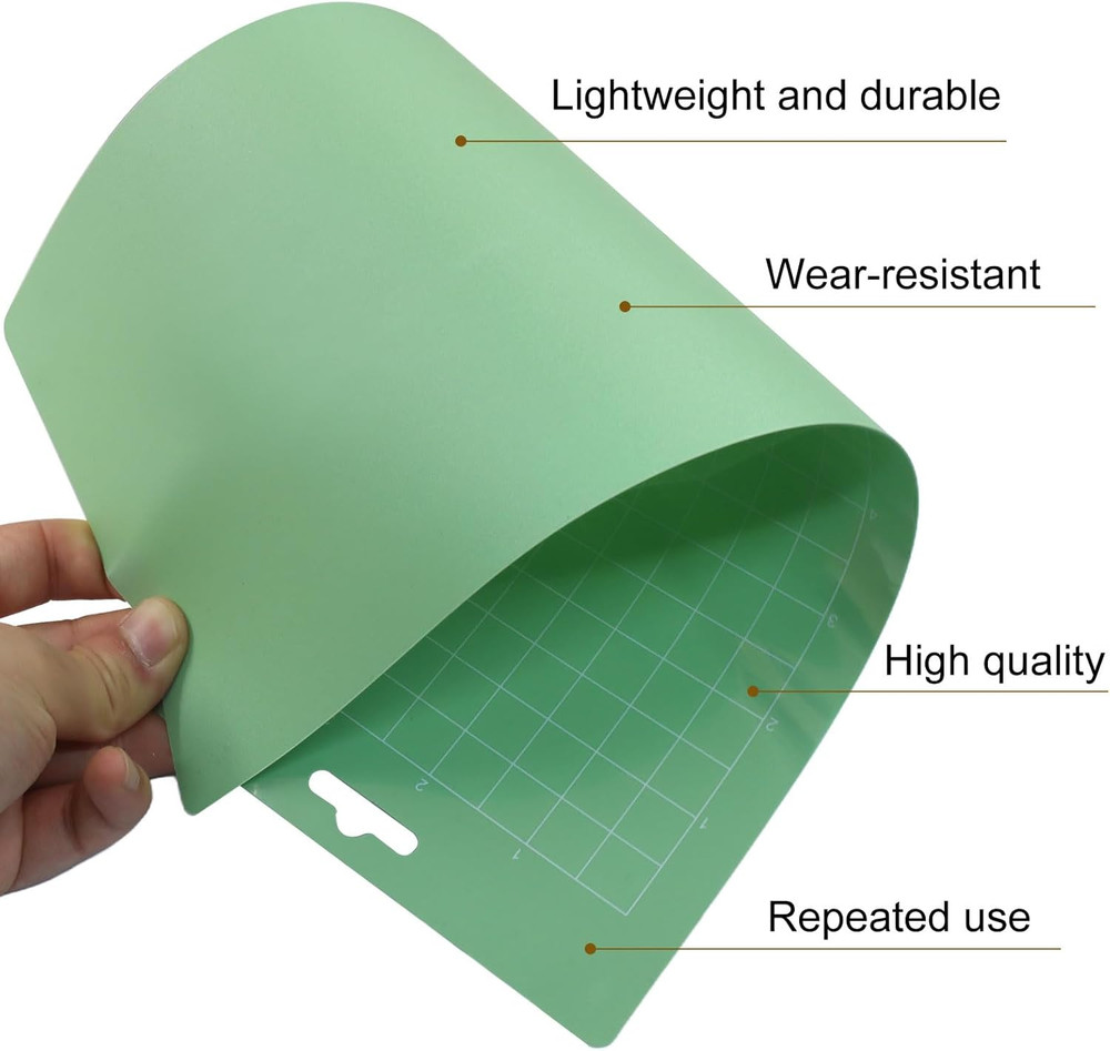 Cutting Mat, 3 Pack (4.5x12 Inch) Strong & Standard & Light Replacement Adhesive