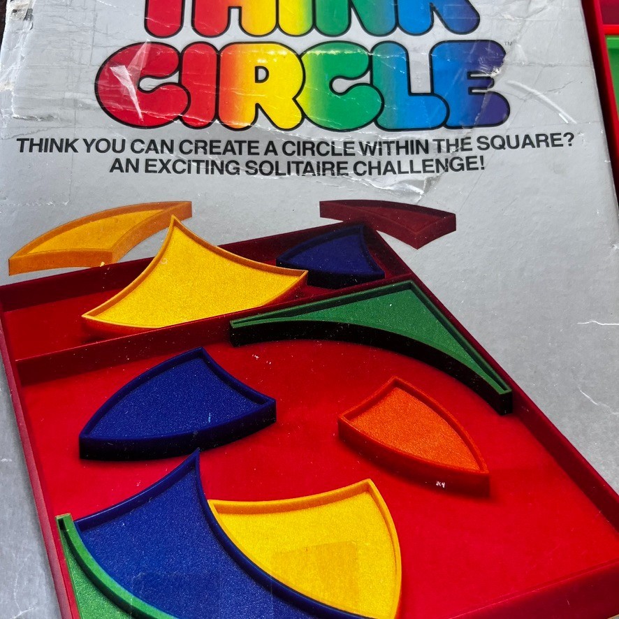 Vintage 1988 “Think Through” Series Two Think Circle
