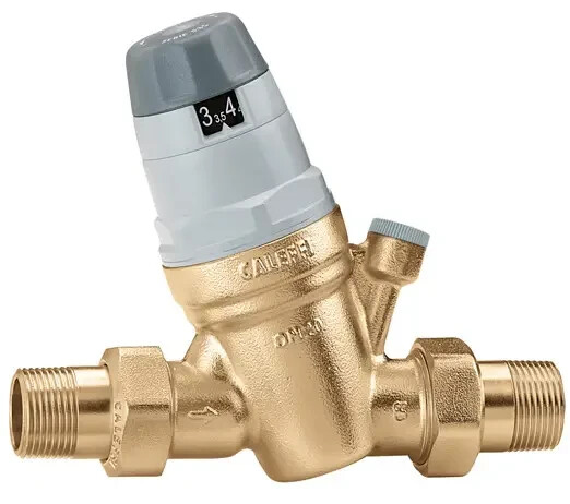 Caleffi Pressure Reducer, 1/2, Pressure Regulator, Cold Water, DVGW, ITALY