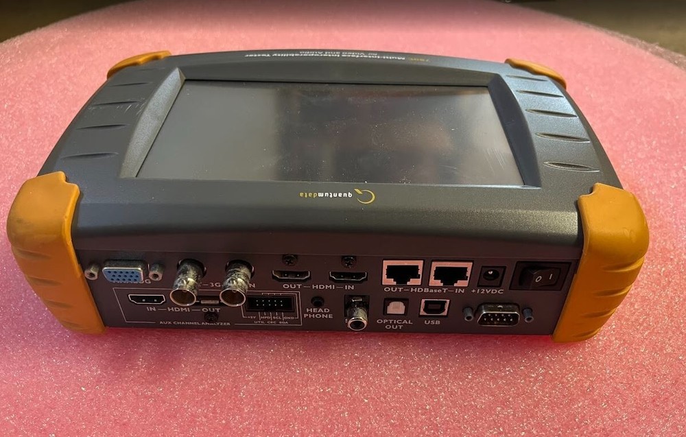 Quantum Data 780C Multi-Interface Interoperability Tester for Video and Audio