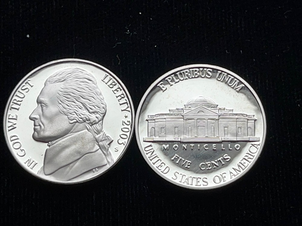 2003-S Proof Jefferson Nickel