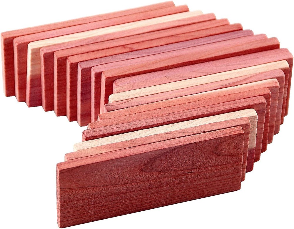 Cedar Space Cedar Blocks for Closet Storage,100% Aromatic Red Ceder Blocks Cedar