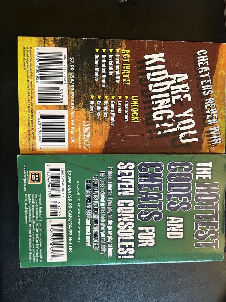 Brady Games Secret Code Guides