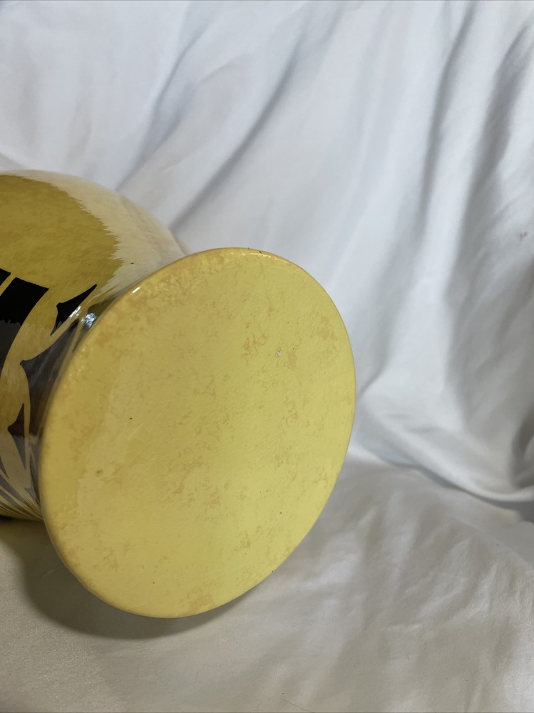 beach palm tree Ocean pottery vase