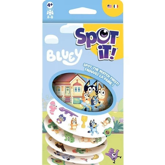 Spot It! Bluey Card Game Asmodee