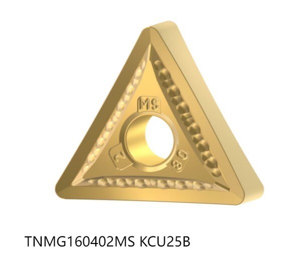 10   PCS  ORIGINAL  INSERTS      TNMG160402MS KCU25B