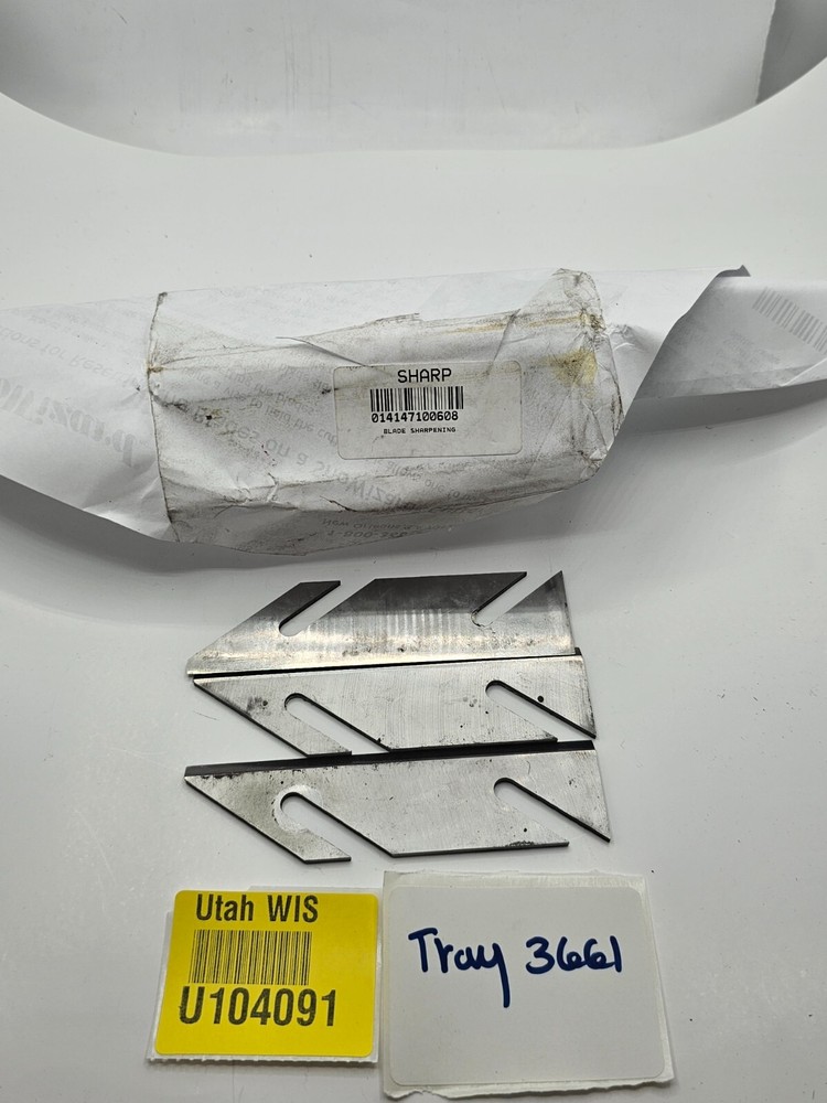 (QTY 3) Sharp Stainless Steel Sharpening Sharp Blade