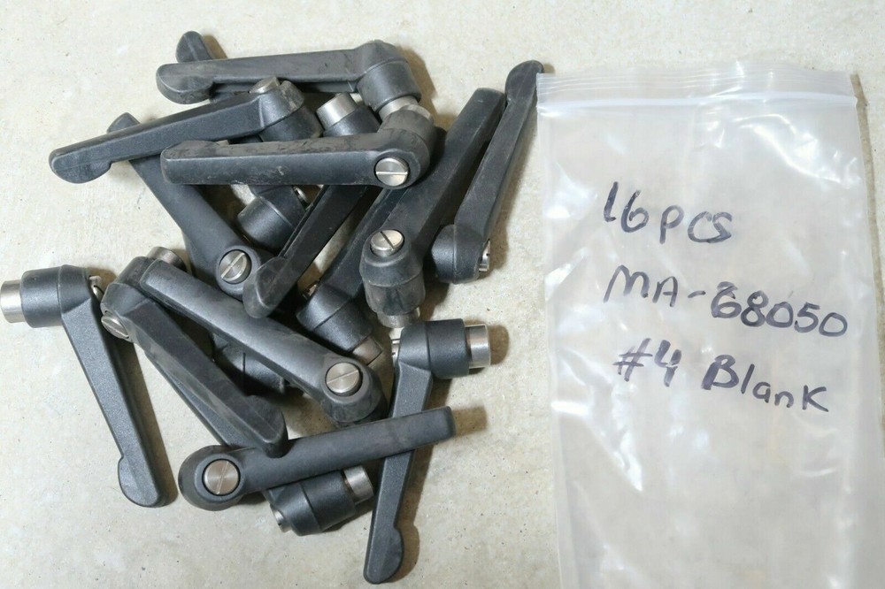 2 pcs MONROE ENGINEERING MA-68050, #4 Blank, Female Insert, Adjustable Handles