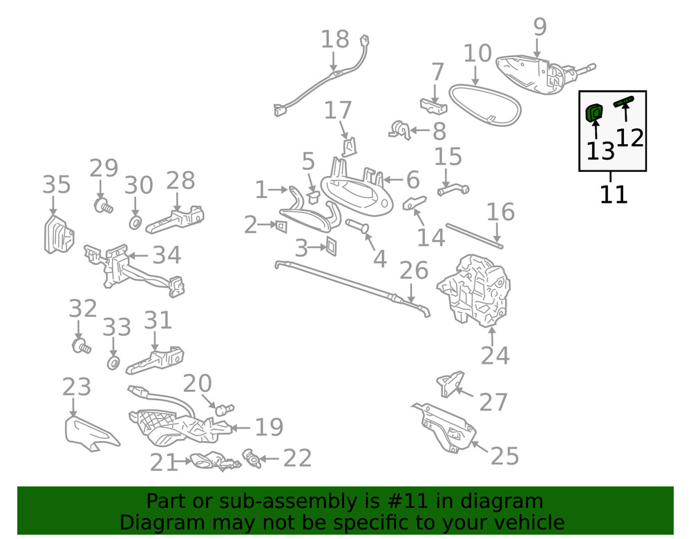 Genuine Porsche Transmitter 986-637-244-18