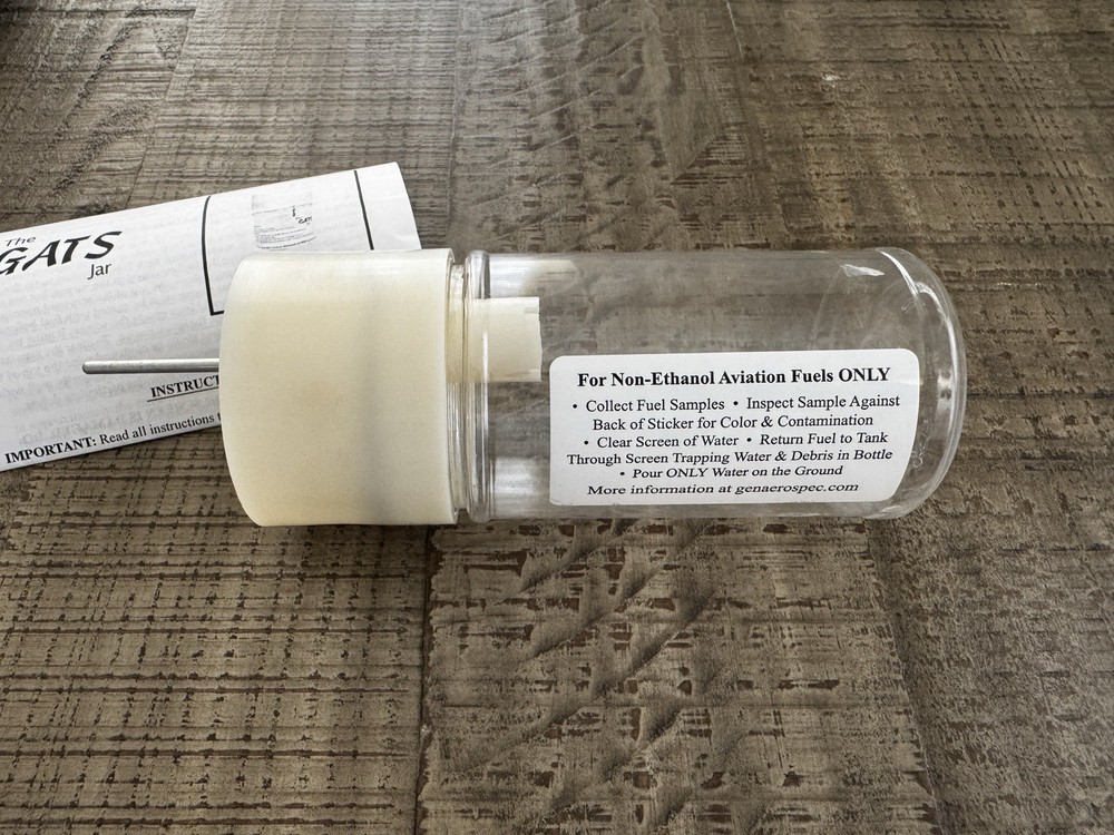 Flight Training Kit – E6-B Flight Computer, Kneeboard, GATS Fuel Jar, Checklist