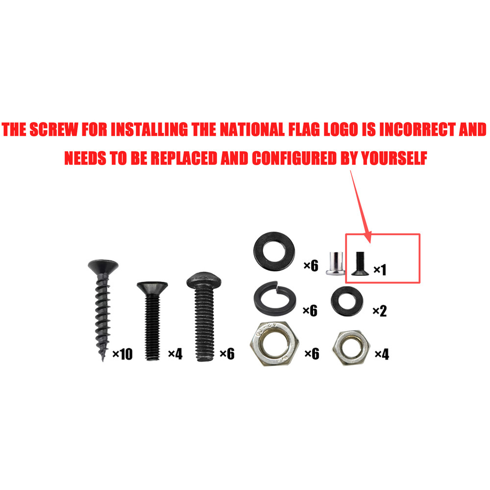 Mailbox Post Mount Brackets + Mailbox Flag, for Post Mount Mailboxes 2 PCS