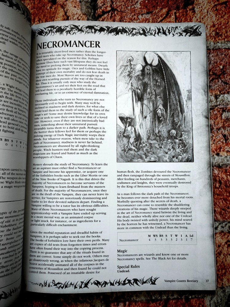 Warhammer Armies: Vampire Counts [7th Edition 2008]