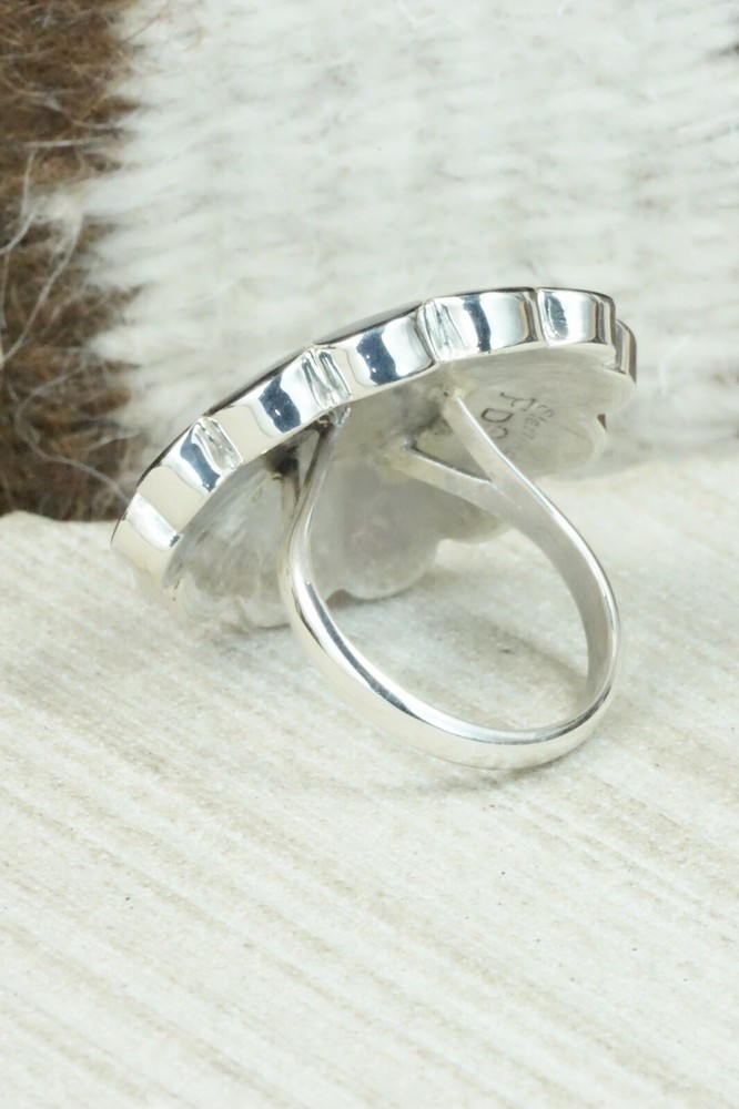 Multi Stone & Sterling Silver Ring - Denise Siutza - Size 5.5