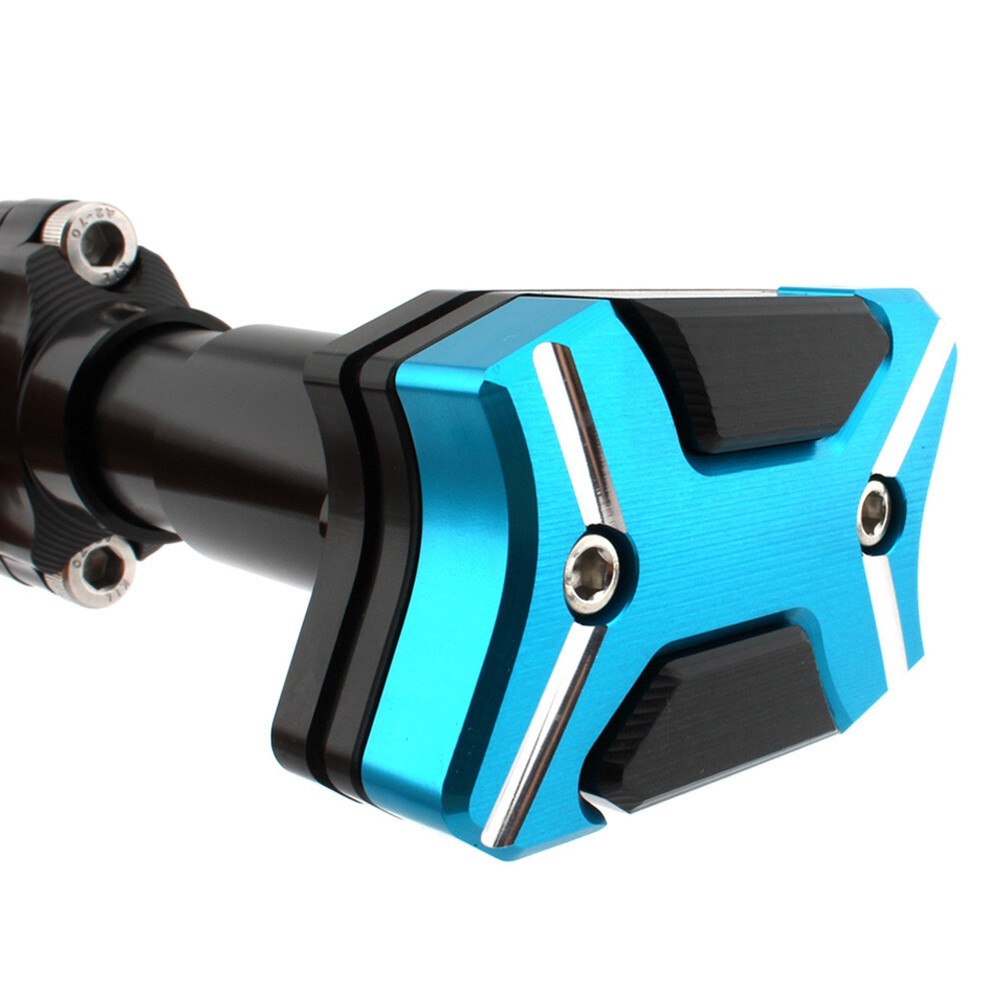 Engine Crash Bar Guard Frame Protector Modified Universal 22mm-30mm Light Blue