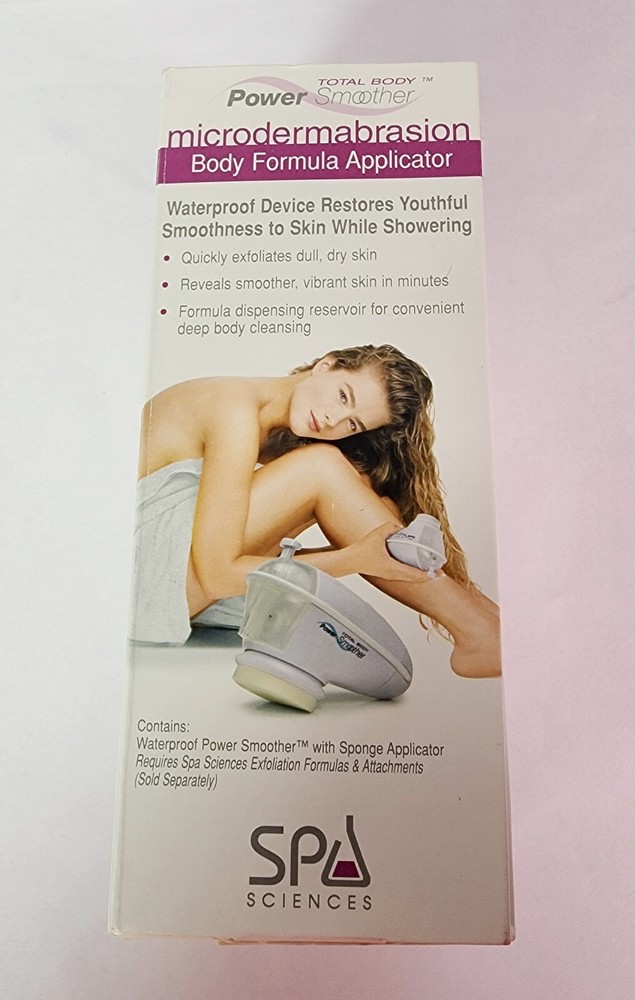 Spa Sciences Total Body Power Smoother Microdermabrasion NEW