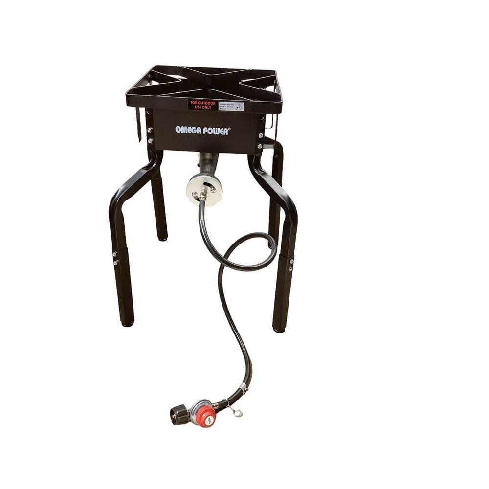 Single Propane Burner For Camping, Tailgating, Home Brewing,Adjustable Height